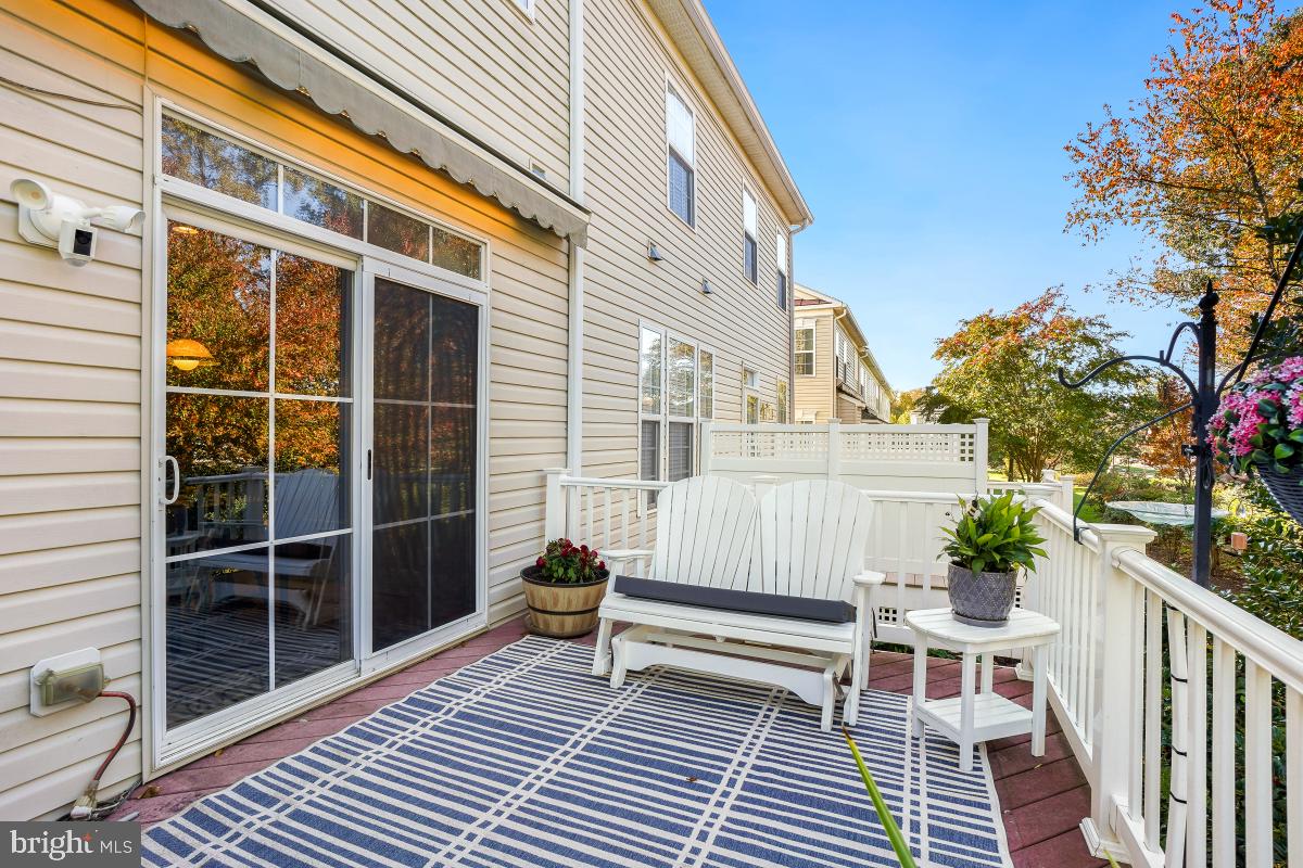 7606 Vulpe Court Odenton, MD 21113 - Photo 21 of 45 a view of outdoor space with deck and furniture
