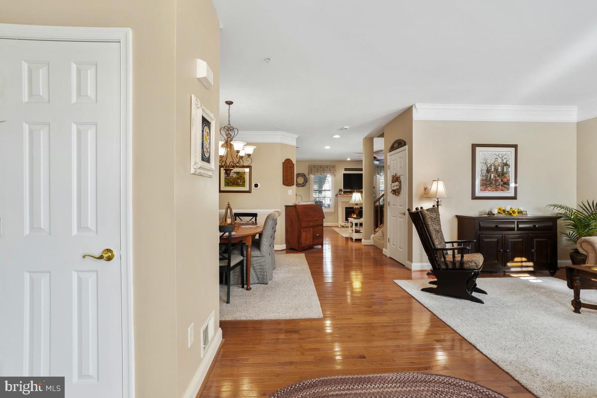 7606 Vulpe Court Odenton, MD 21113 - Photo 3 of 45 a view of a living room and dining room