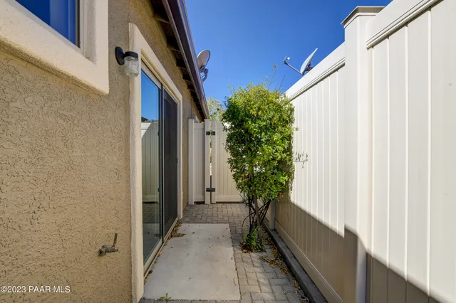 a house with trees in front of it