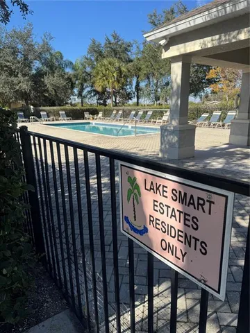 a view of a street with sitting area