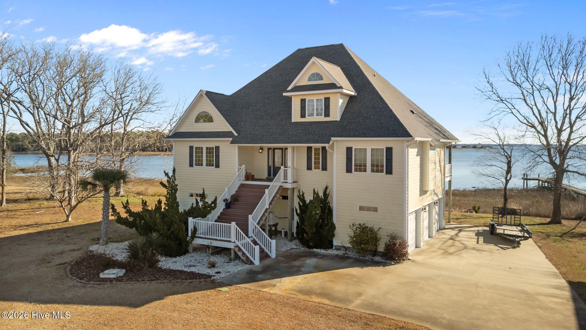 2944 Mill Creek Road Newport, NC 28570 - Photo 2 of 64 Front View of home