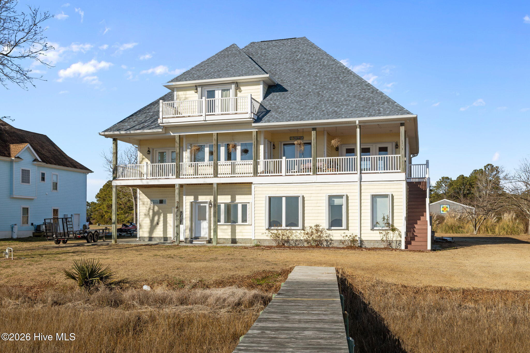 2944 Mill Creek Road Newport, NC 28570 - Photo 3 of 64 Back of Home