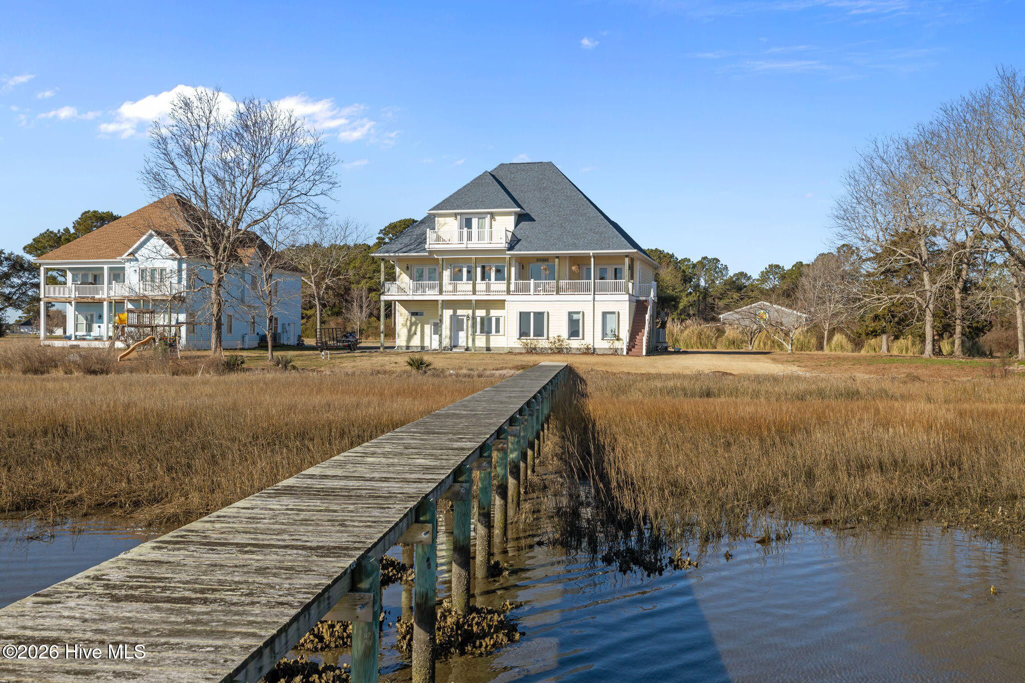 2944 Mill Creek Road Newport, NC 28570 - Photo 59 of 64 View from Dock