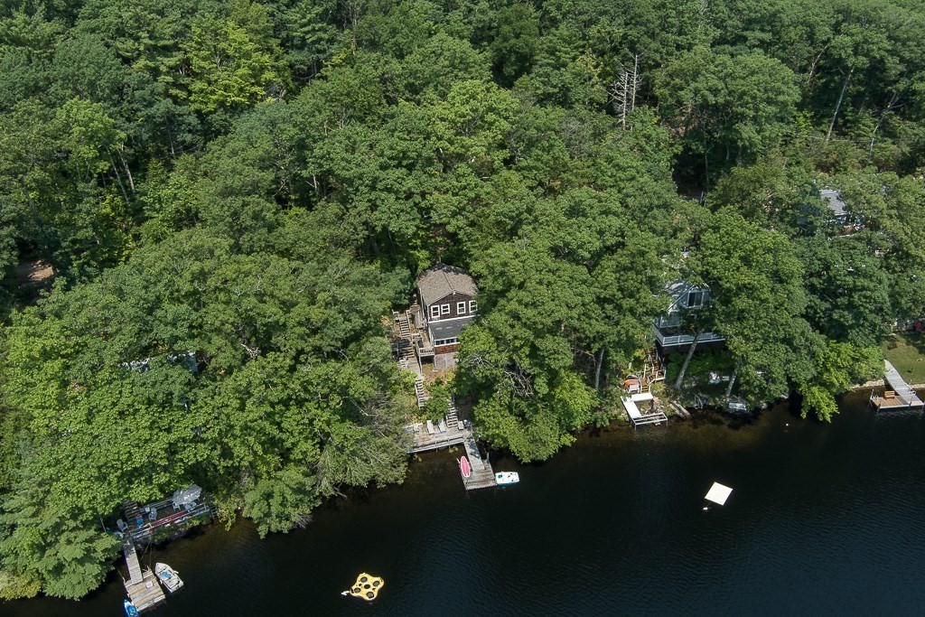 42 Goodrich Road Sturbridge, MA 01566 - Photo 19 of 36 an aerial view of a house with a yard swimming pool and outdoor seating