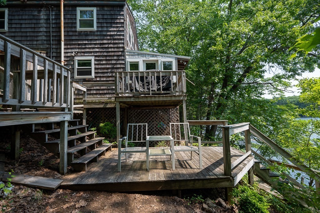 42 Goodrich Road Sturbridge, MA 01566 - Photo 28 of 36 a view of house with roof deck and seating space