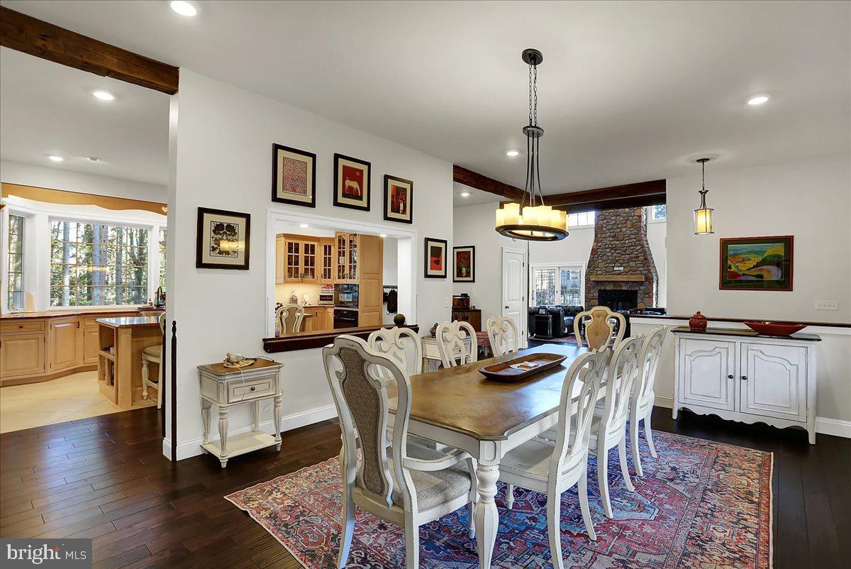 338 Candy Road Mohnton, PA 19540 - Photo 15 of 63 a view of a dining room with furniture window and wooden floor