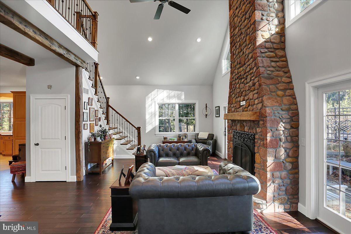 338 Candy Road Mohnton, PA 19540 - Photo 31 of 63 Spacious living area with rustic charm.
