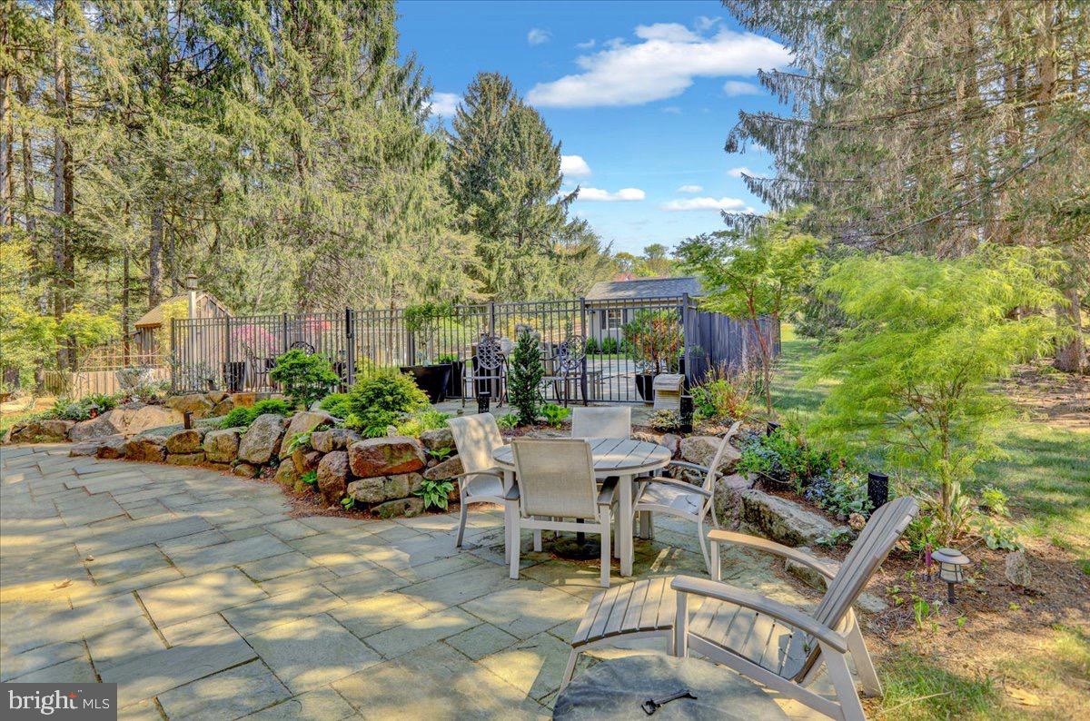 338 Candy Road Mohnton, PA 19540 - Photo 58 of 63 a view of backyard with outdoor seating and plants