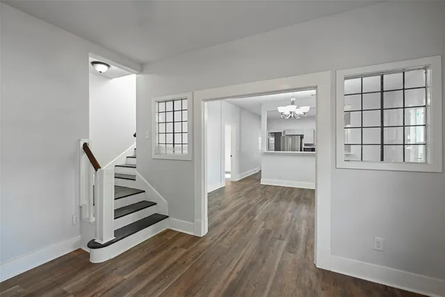 a view of an entryway