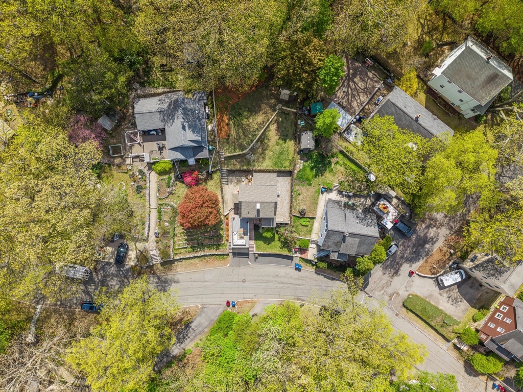 25 Naples Road Melrose, MA 02176 - Photo 34 of 36 a view of multiple houses with a street