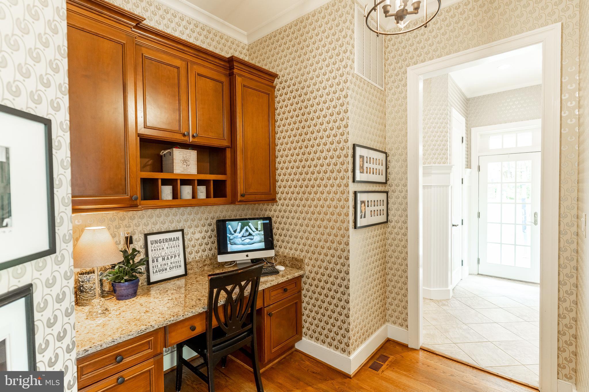 8582 Brickyard Road Potomac, MD 20854 - Photo 15 of 35 Desk Area Off Mudroom