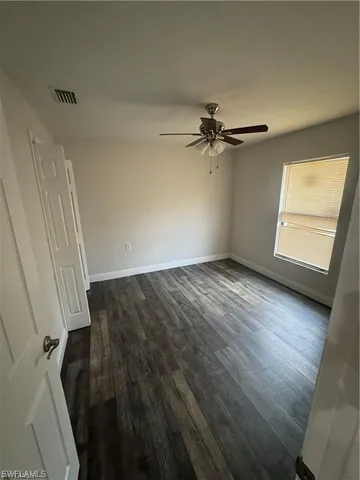 wooden floor in an empty room