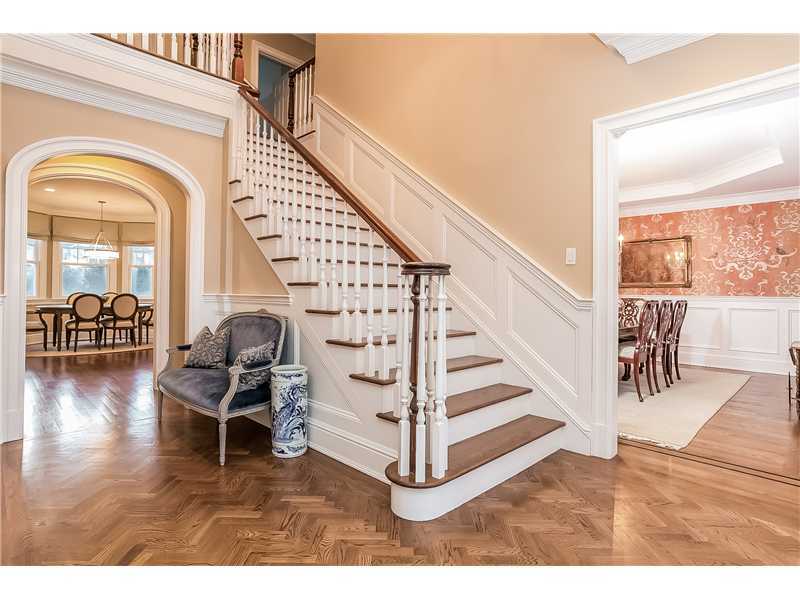 101 Raymond Street Darien, CT 06820 - Photo 2 of 25 a view of entryway and hall with wooden floor