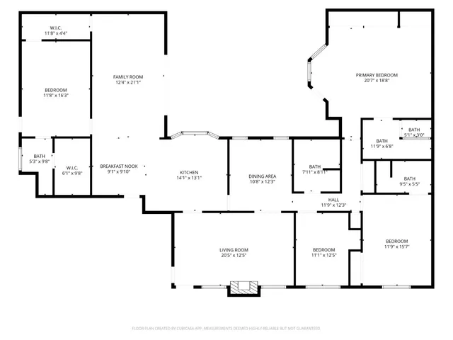 a picture of a floor plan