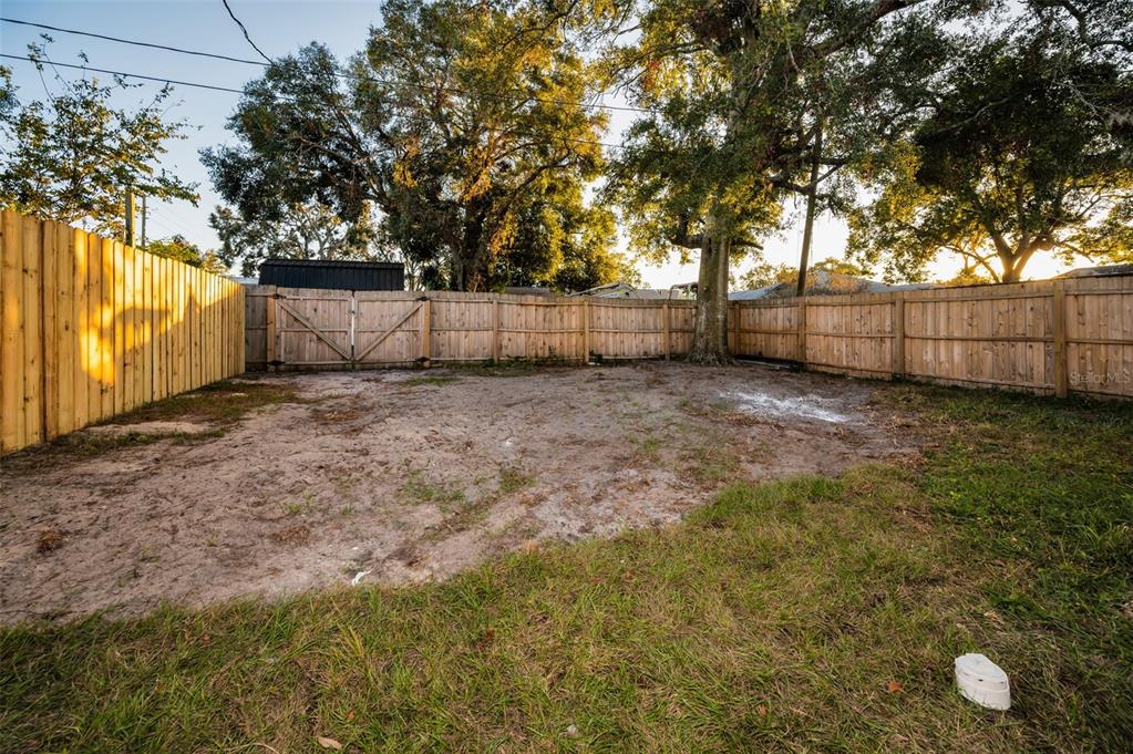6216 Central Avenue New Port Richey, FL 34653 - Photo 41 of 78 Backyard w/ double gated alley access!