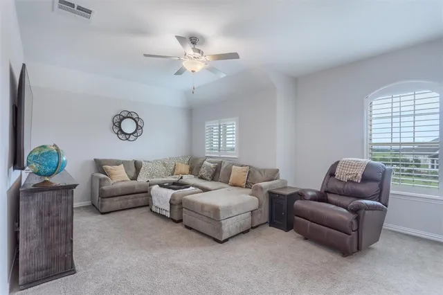 a room with gym equipment