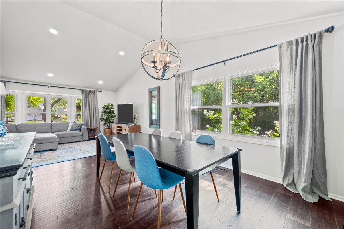 308 Signe Court Lake Bluff, IL 60044 - Photo 8 of 29 a view of a dining room with furniture window and wooden floor
