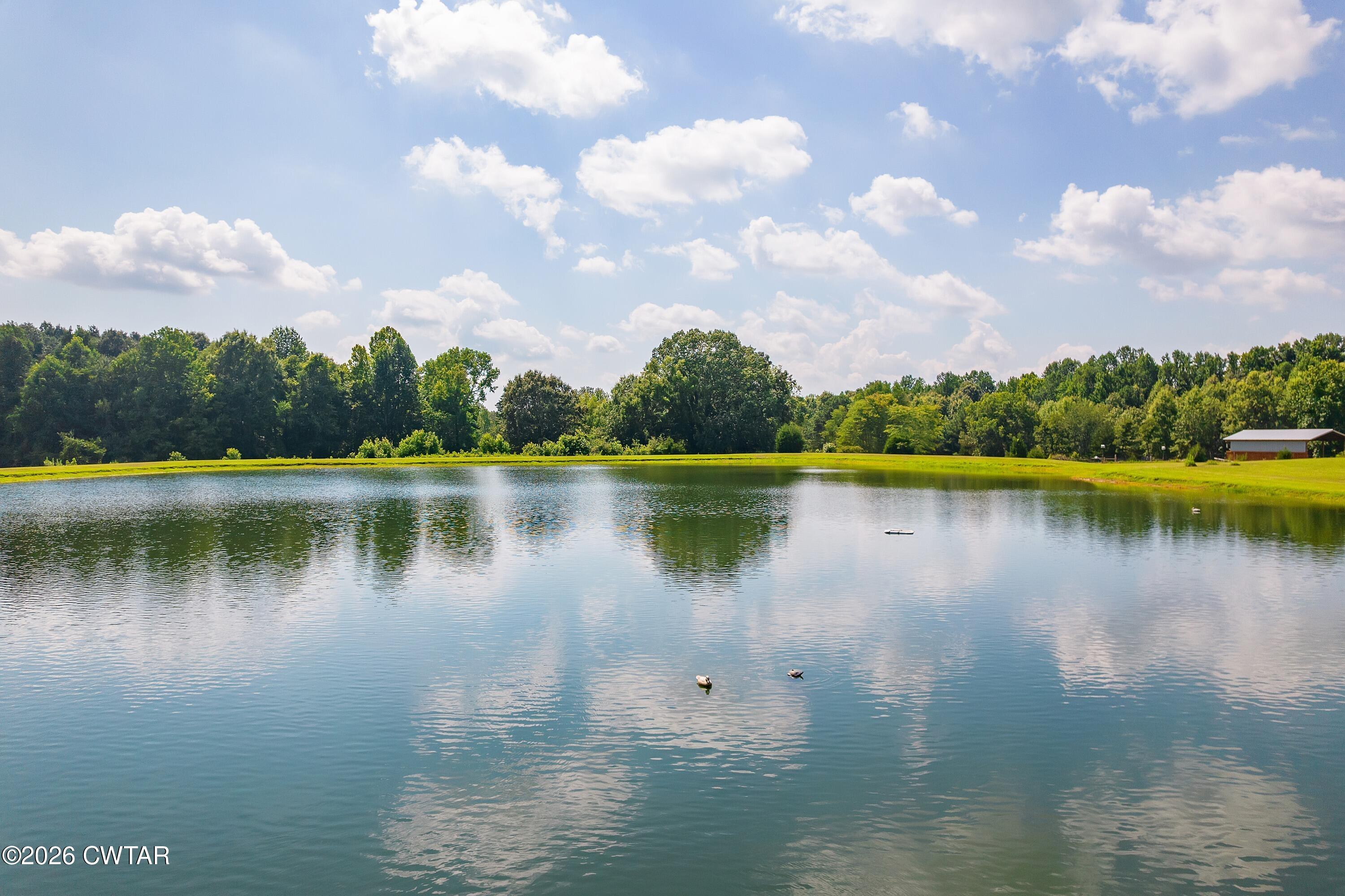 2757 Edward Williams Road Gadsden, TN 38337 - Photo 44 of 57 a view of a lake with houses in the background