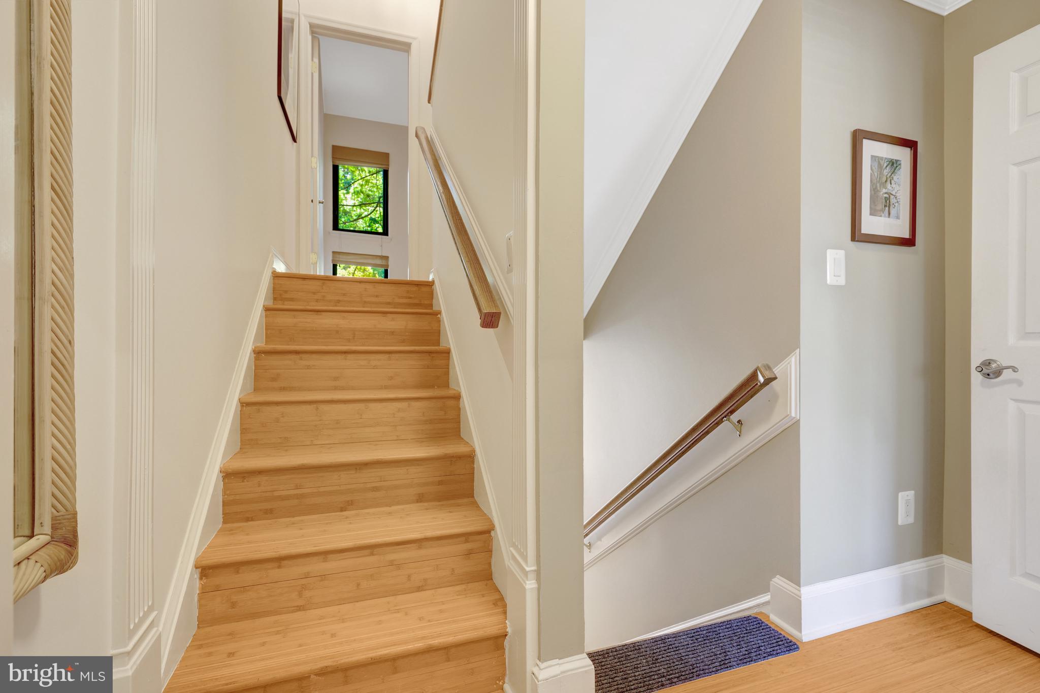 11009 Thrush Ridge Road Reston, VA 20191 - Photo 25 of 45 Bamboo stairs lead to the primary suite.
