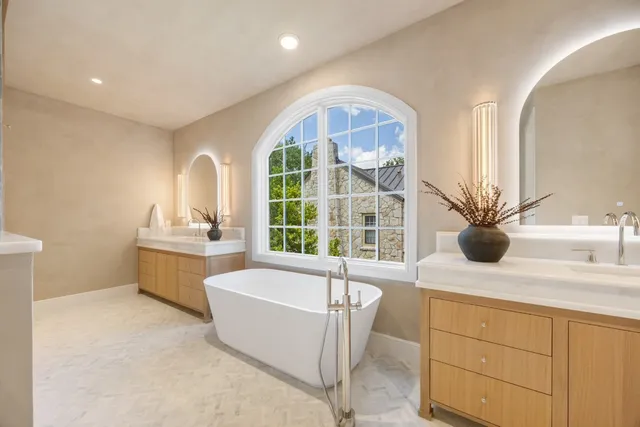 a living room with furniture and window