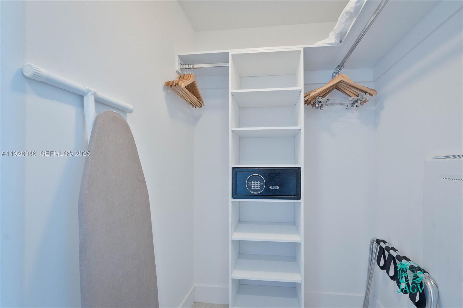 4010 South Ocean Drive, Unit R3005 Hollywood, FL 33019 - Photo 33 of 57 a view of walk in closet with clothes and shoes