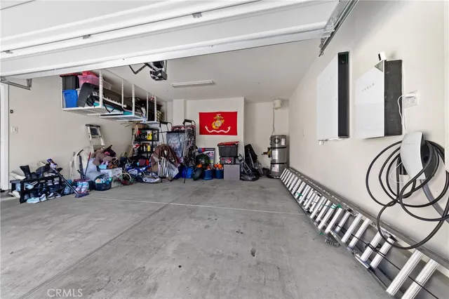 a view of a storage in a room