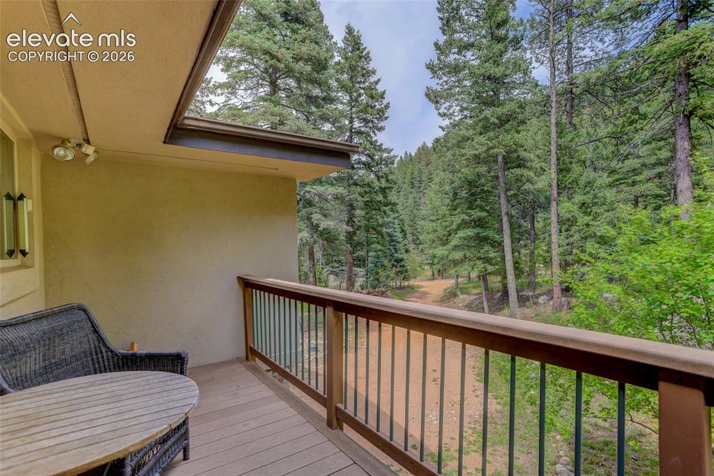 5145 Neeper Valley Road Manitou Springs, CO 80829 - Photo 10 of 49 Deck off the dining room.