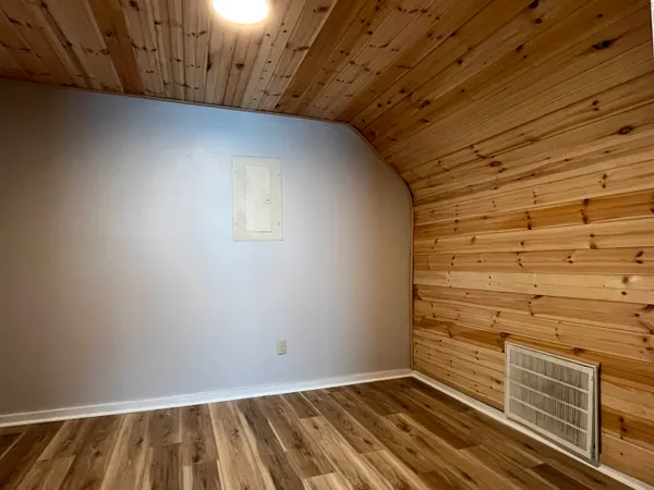 a view of wooden floor