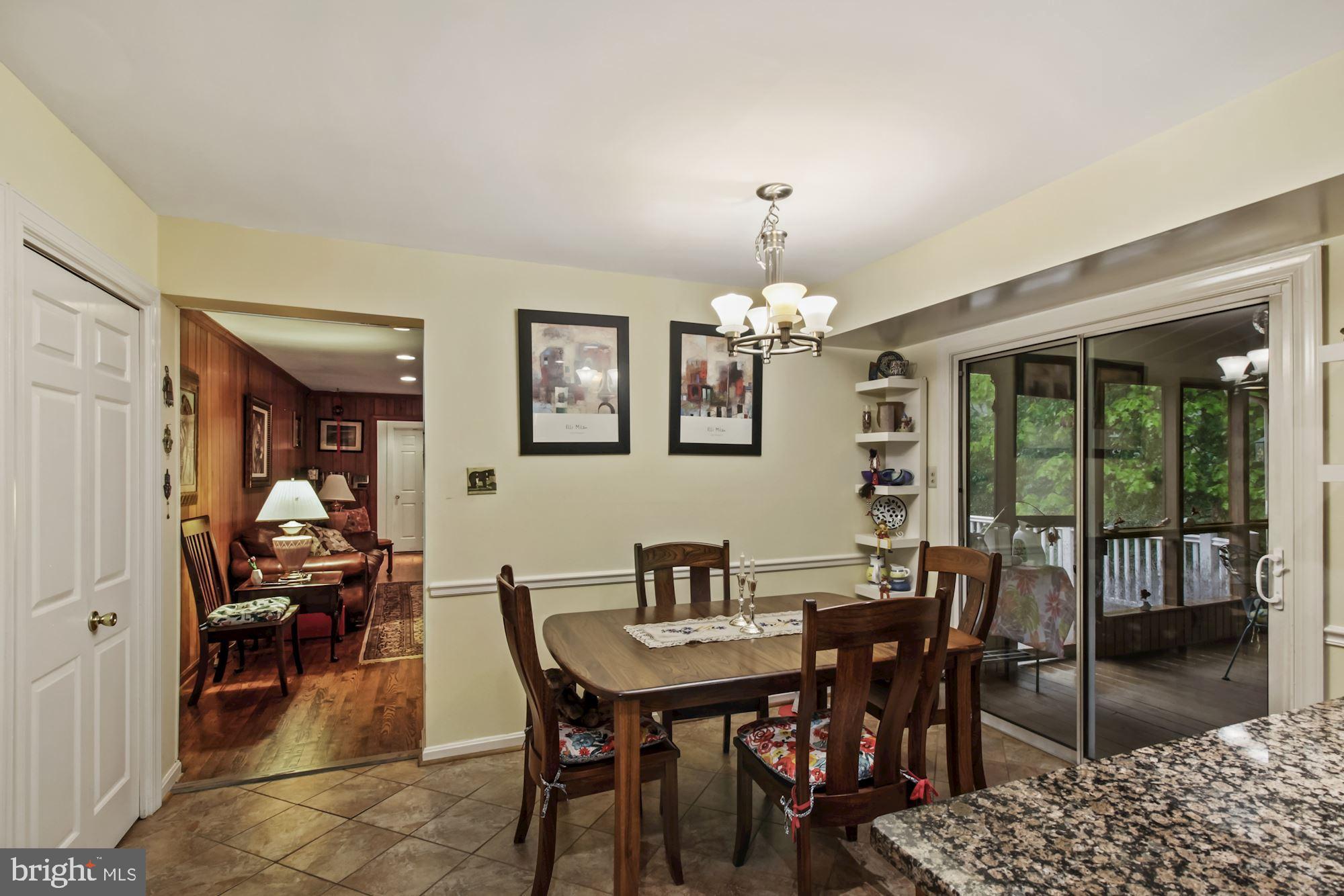 4247 Stafford Road Olney, MD 20832 - Photo 22 of 47 Sliding doors to Porch