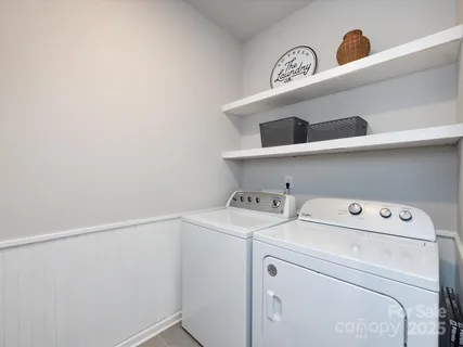 a room with table and window