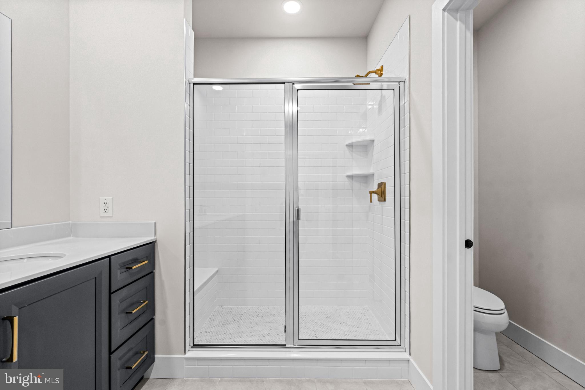 133 Alroy Road Malvern, PA 19355 - Photo 28 of 48 Sleek modern bathroom with elegant finishes.