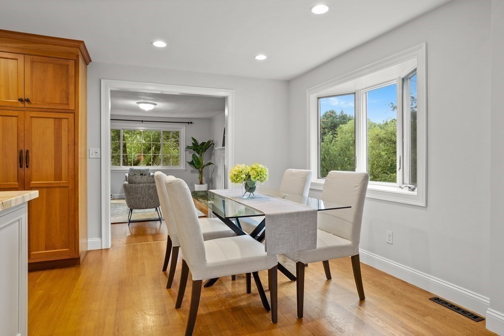 26 Alta Road Sudbury, MA 01776 - Photo 9 of 37 a view of a dining room with furniture window and wooden floor