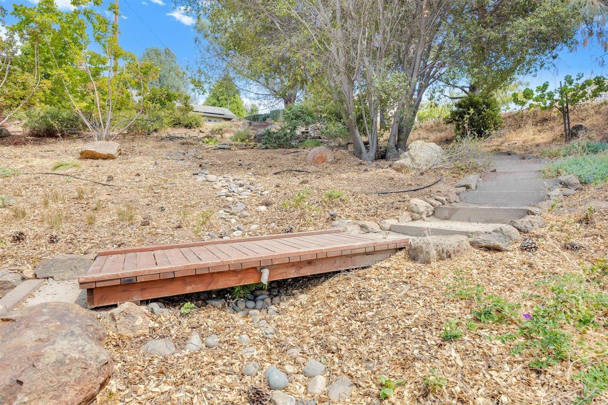2441 Quail Hill Road Copperopolis, CA 95228 - Photo 65 of 91 Front-yard footbridge.