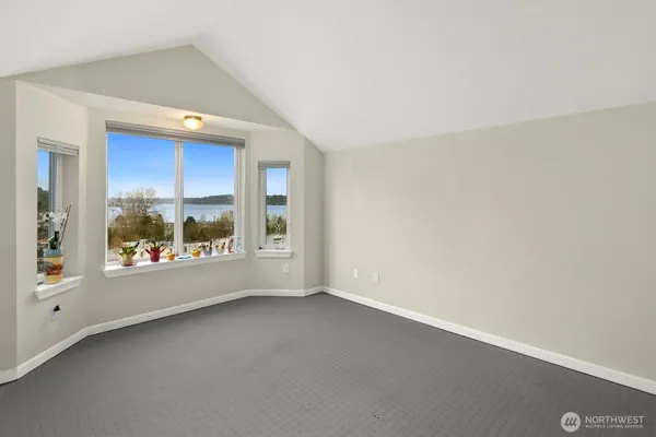 a view of empty room