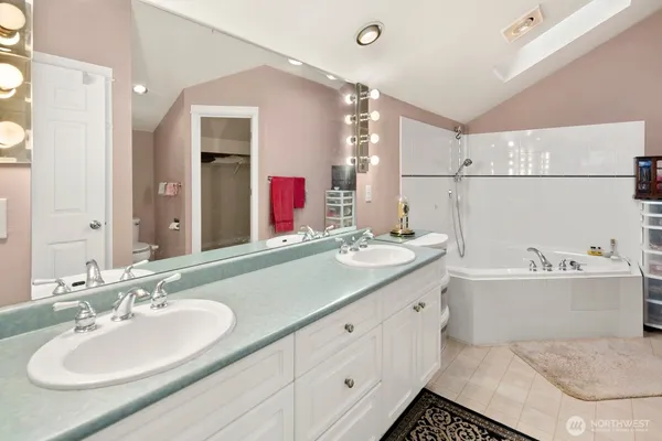 a view of a walk in closet