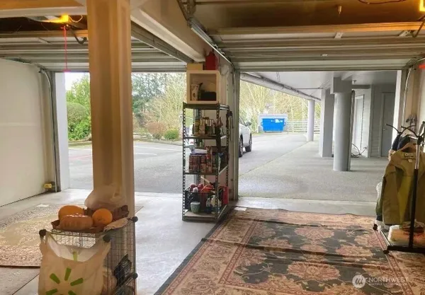 a view of storage and utility room