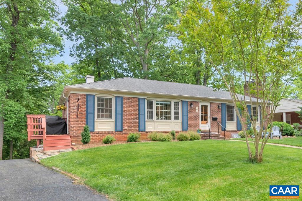 102 Elkhorn Road Charlottesville, VA 22903 - Photo 51 of 73 a front view of house with yard and green space