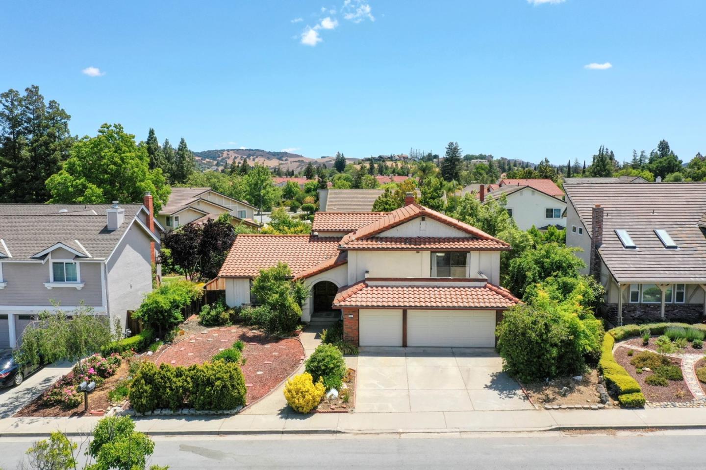 6964 McCall Drive San Jose, CA 95120 - Photo 41 of 57 an aerial view of a house with a garden and plants