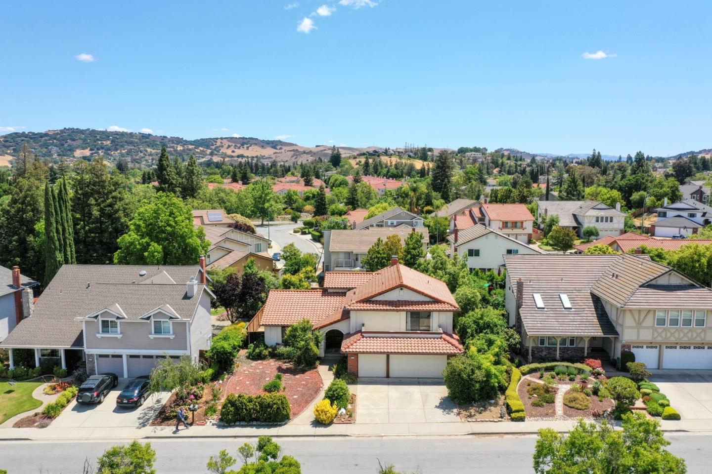 6964 McCall Drive San Jose, CA 95120 - Photo 42 of 57 an aerial view of residential houses with outdoor space