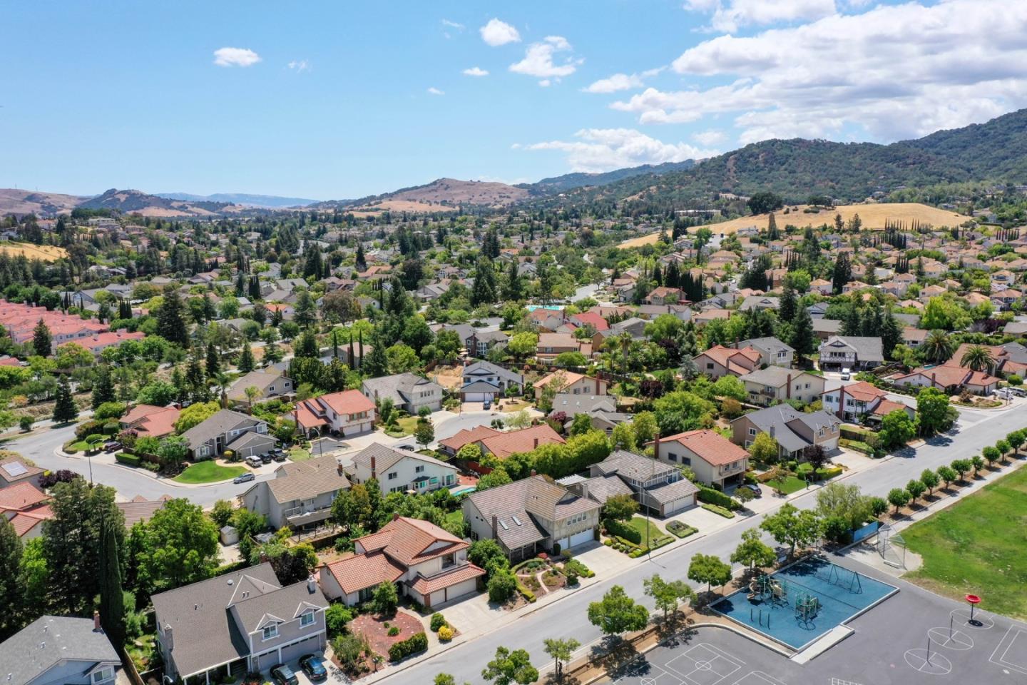 6964 McCall Drive San Jose, CA 95120 - Photo 45 of 57 an aerial view of a city