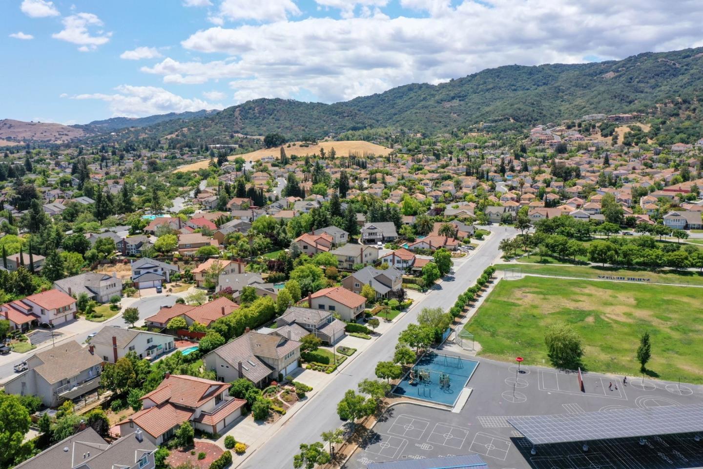 6964 McCall Drive San Jose, CA 95120 - Photo 46 of 57 an aerial view of residential houses with outdoor space and river