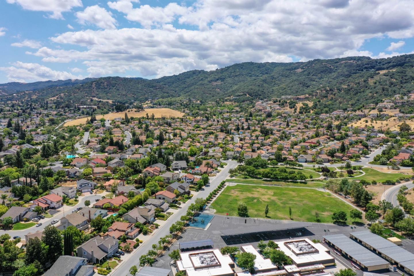 6964 McCall Drive San Jose, CA 95120 - Photo 48 of 57 an aerial view of residential houses with outdoor space