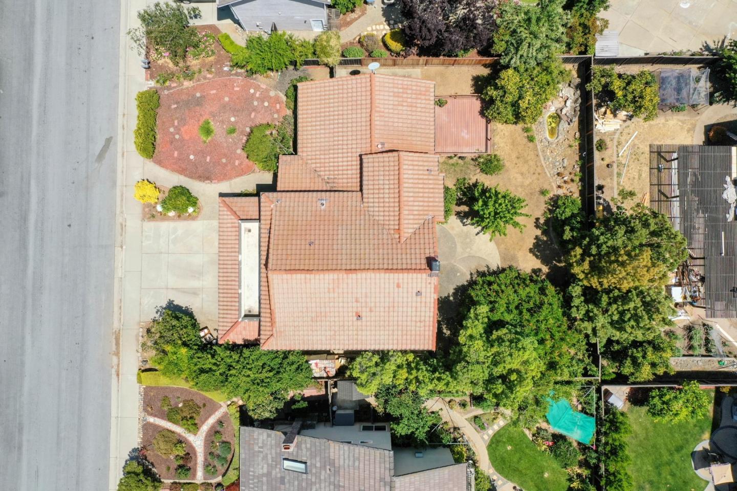 6964 McCall Drive San Jose, CA 95120 - Photo 54 of 57 an aerial view of a house with a garden