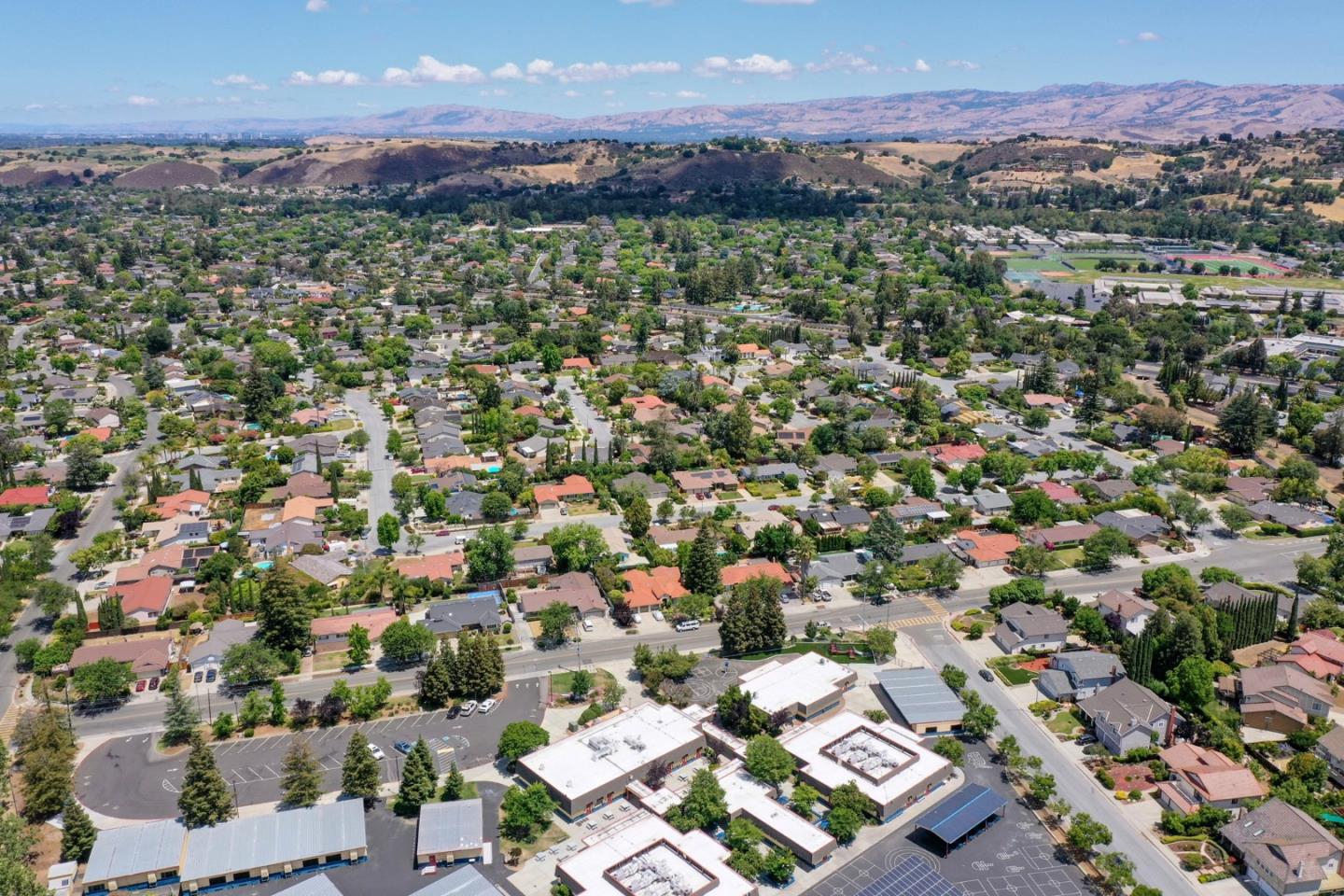 6964 McCall Drive San Jose, CA 95120 - Photo 57 of 57 an aerial view of residential houses with outdoor space