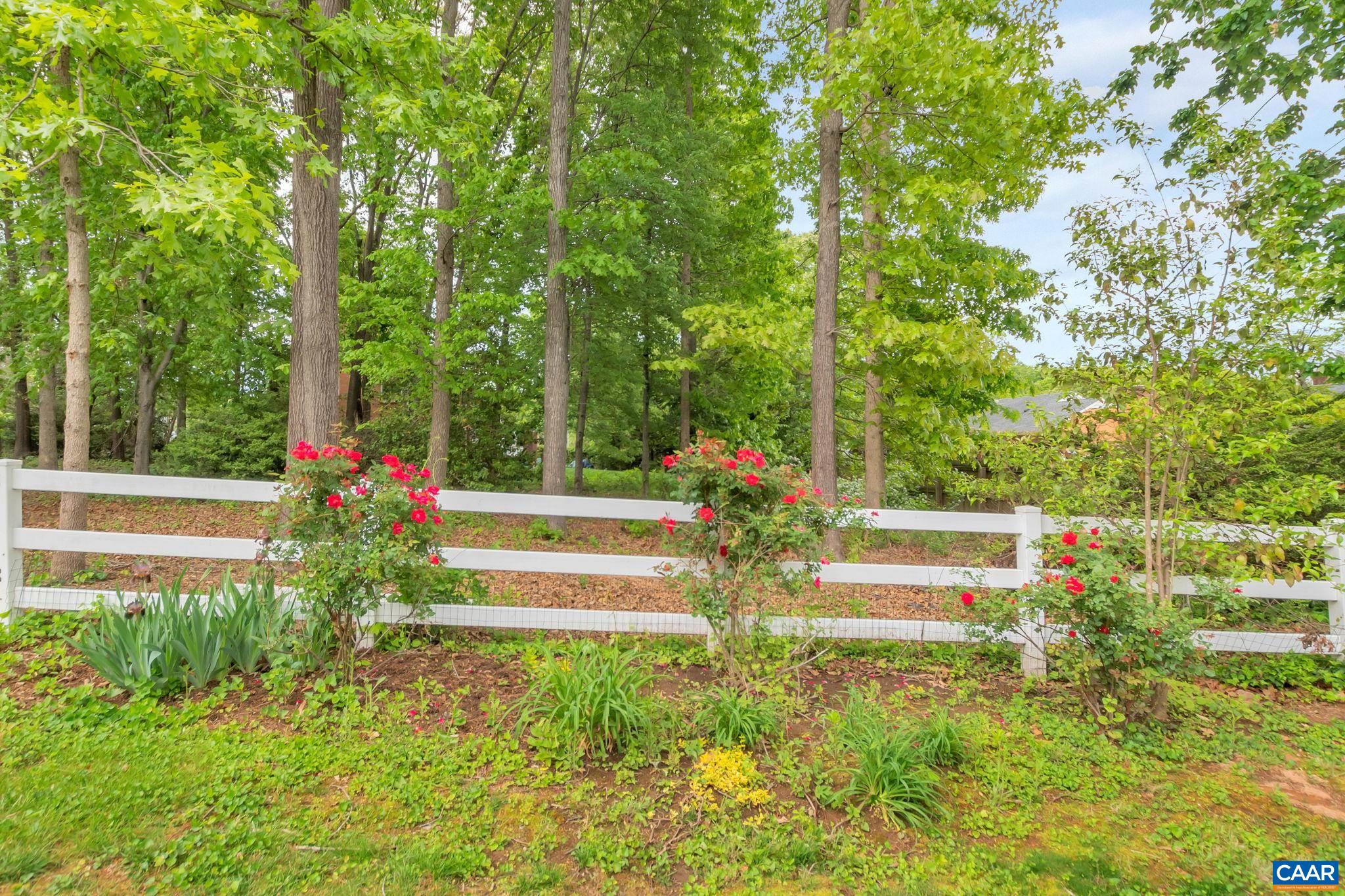 2602 Bennington Road Charlottesville, VA 22901 - Photo 49 of 50 a front view of a house with a yard and fountain in middle