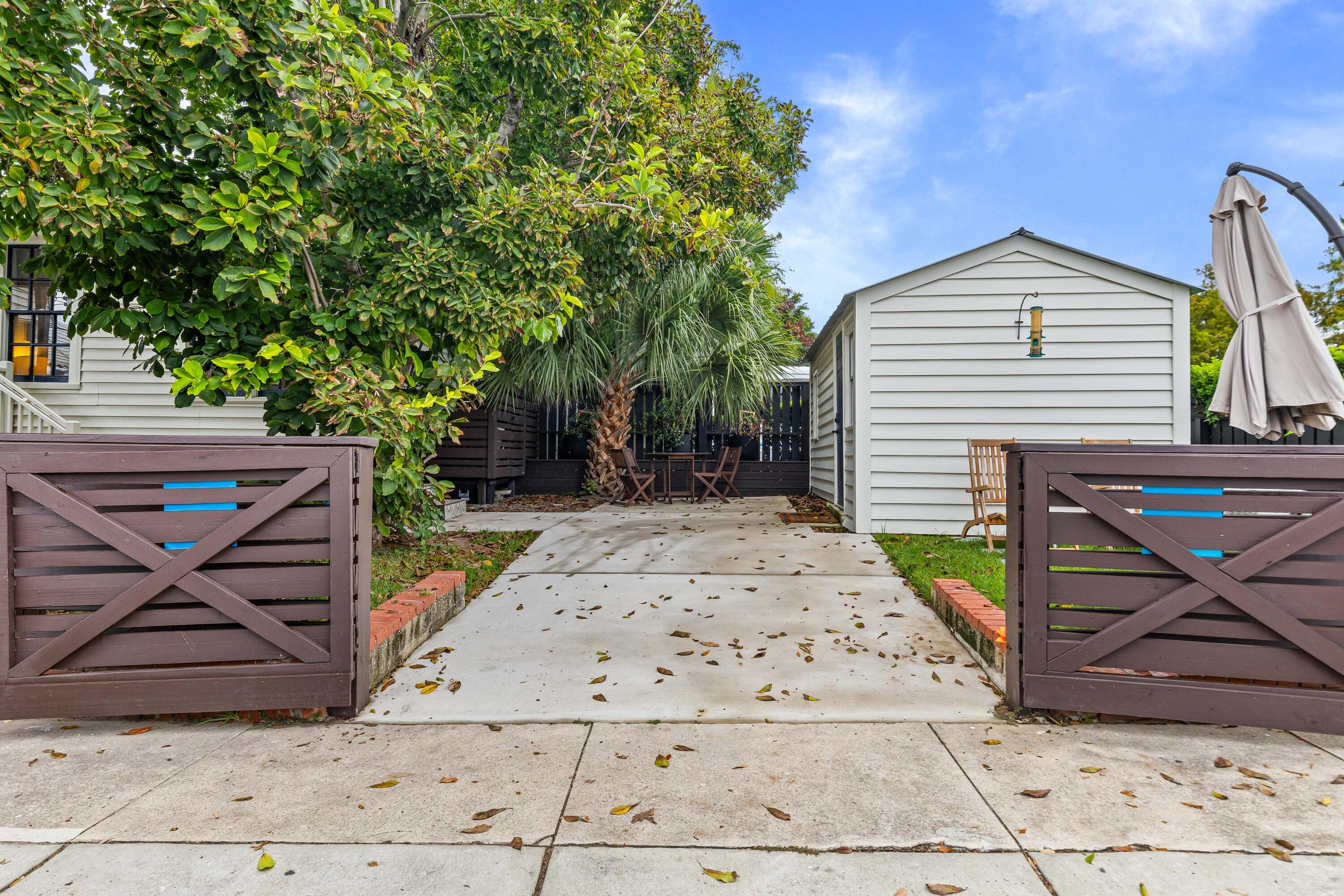 24 Hanover Street Charleston, SC 29403 - Photo 31 of 46 Gated back yard entry