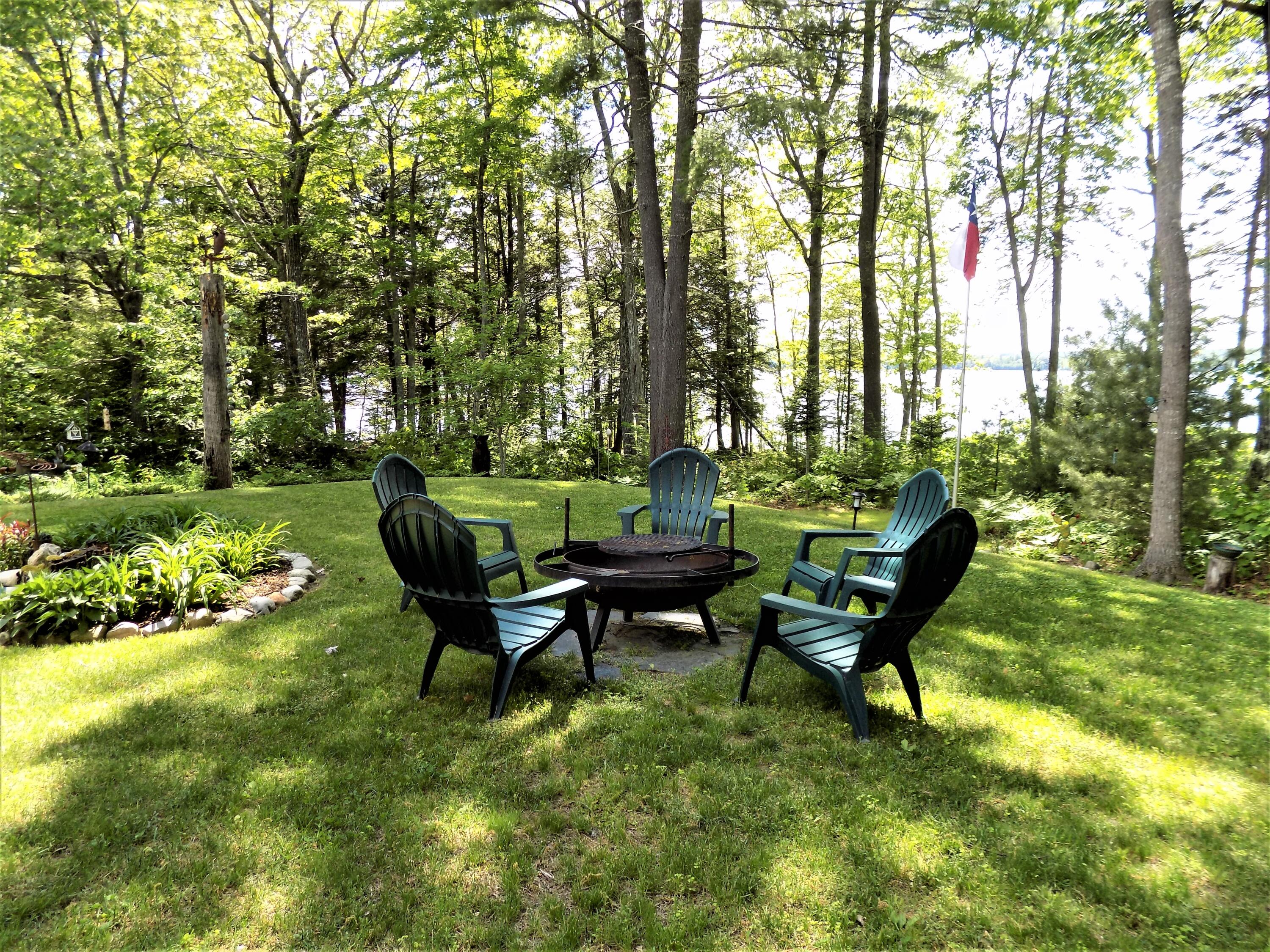 130 Peaceful Point Road Ellsworth, ME 04605 - Photo 64 of 88 front yard fire pit