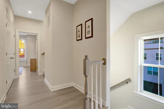 wooden floor in a gallery