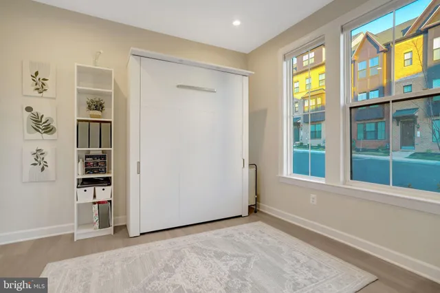 a view of closet area