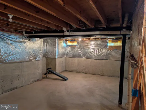 a view of storage and utility room